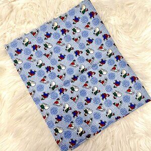 Retro Vintage Style Holiday Fabric